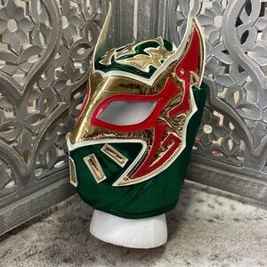 Men’s Mexican Wrestling mask Ultimo Dragon luchador sports Halloween costume